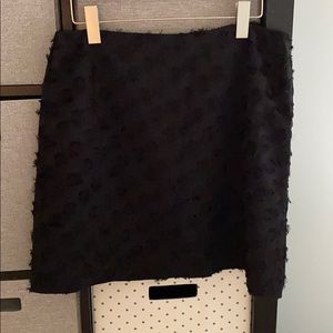Loft black skirt